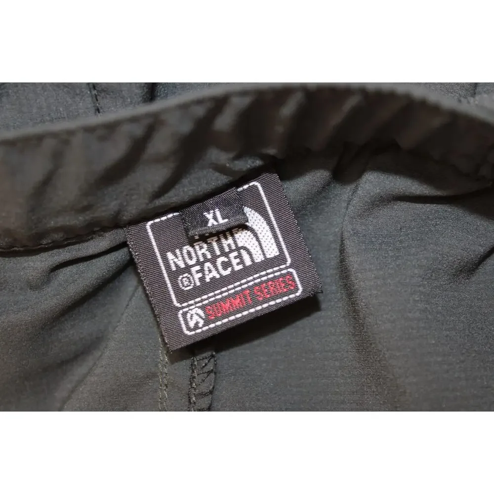 Vintage The North Face Men’s Summit Series Shorts Black Size XL Snap Zip TNF-538